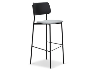 ULI METAL 334-M - High steel stool with footrest _ Origins 1971